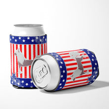 Load image into Gallery viewer, USA Patriotic Chinese Crested Can or Bottle Hugger BB3343CC