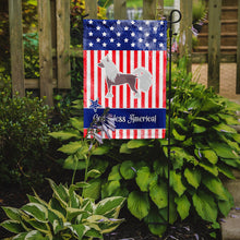 Load image into Gallery viewer, USA Patriotic Chinese Crested Garden Flag - Outdoor Decorative Yard Flag BB3343GF