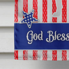 Load image into Gallery viewer, USA Patriotic Boston Terrier Flag Canvas House Size BB3344CHF