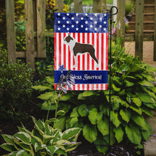 Load image into Gallery viewer, USA Patriotic Boston Terrier Garden Flag - Outdoor Decorative Yard Flag BB3344GF