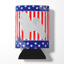 Load image into Gallery viewer, USA Patriotic Bichon Frise Can or Bottle Hugger BB3345CC