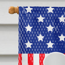 Load image into Gallery viewer, USA Patriotic Bichon Frise Flag Canvas House Size BB3345CHF