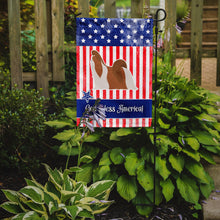 Load image into Gallery viewer, USA Patriotic Shih Tzu Garden Flag - Outdoor Decorative Yard Flag BB3346GF