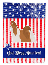 Load image into Gallery viewer, USA Patriotic Shih Tzu Garden Flag - Outdoor Decorative Yard Flag BB3346GF