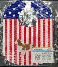 Load image into Gallery viewer, USA Patriotic Cavalier King Charles Spaniel Baby Bib BB3349BIB