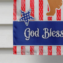 Load image into Gallery viewer, USA Patriotic Chow Chow Flag Canvas House Size BB3351CHF