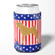 Load image into Gallery viewer, USA Patriotic Shar Pei Can or Bottle Hugger BB3352CC