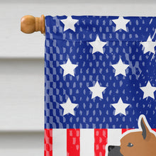 Load image into Gallery viewer, USA Patriotic Boxer Flag Canvas House Size BB3353CHF