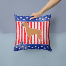 Load image into Gallery viewer, USA Patriotic Boxer Throw Pillow - 14x14 Decorative Pillow – Art for Your Home &amp; Patio BB3353PW1414