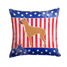 Load image into Gallery viewer, USA Patriotic Boxer Throw Pillow - 14x14 Decorative Pillow – Art for Your Home &amp; Patio BB3353PW1414