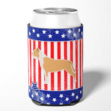 Load image into Gallery viewer, USA Patriotic Staffordshire Bull Terrier Can or Bottle Hugger BB3354CC