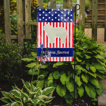 Load image into Gallery viewer, USA Patriotic Komondor Garden Flag - Outdoor Decorative Yard Flag BB3355GF