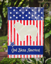 Load image into Gallery viewer, USA Patriotic Komondor Garden Flag - Outdoor Decorative Yard Flag BB3355GF