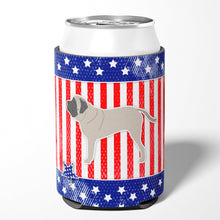 Load image into Gallery viewer, USA Patriotic English Mastiff Can or Bottle Hugger BB3356CC