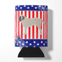Load image into Gallery viewer, USA Patriotic English Mastiff Can or Bottle Hugger BB3356CC