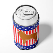 Load image into Gallery viewer, USA Patriotic Leonberger Can or Bottle Hugger BB3358CC