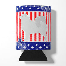 Load image into Gallery viewer, USA Patriotic Samoyed Can or Bottle Hugger BB3359CC