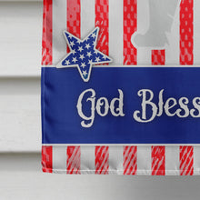 Load image into Gallery viewer, USA Patriotic Samoyed Flag Canvas House Size BB3359CHF