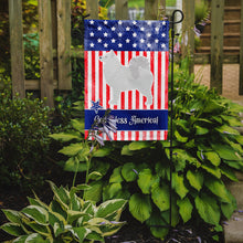 Load image into Gallery viewer, USA Patriotic Samoyed Garden Flag - Outdoor Decorative Yard Flag BB3359GF