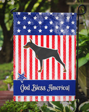 Load image into Gallery viewer, USA Patriotic Doberman Pinscher Garden Flag - Outdoor Decorative Yard Flag BB3360GF