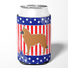 Load image into Gallery viewer, USA Patriotic Belgian Shepherd Can or Bottle Hugger BB3361CC