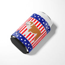 Load image into Gallery viewer, USA Patriotic English Bulldog Can or Bottle Hugger BB3362CC