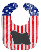 Load image into Gallery viewer, USA Patriotic Puli Baby Bib BB3363BIB