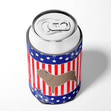 Load image into Gallery viewer, USA Patriotic Neapolitan Mastiff Can or Bottle Hugger BB3365CC