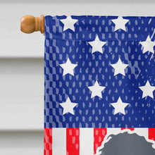 Load image into Gallery viewer, USA Patriotic Portuguese Water Dog Flag Canvas House Size BB3368CHF