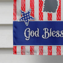 Load image into Gallery viewer, USA Patriotic Portuguese Water Dog Flag Canvas House Size BB3368CHF