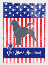 Load image into Gallery viewer, USA Patriotic Portuguese Water Dog Flag Canvas House Size BB3368CHF