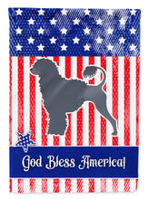 Load image into Gallery viewer, USA Patriotic Portuguese Water Dog Garden Flag - Outdoor Decorative Yard Flag BB3368GF
