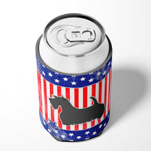 Load image into Gallery viewer, USA Patriotic Scottish Terrier Can or Bottle Hugger BB3369CC