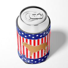 Load image into Gallery viewer, USA Patriotic Dogue de Bordeaux Can or Bottle Hugger BB3370CC