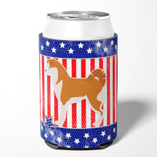 Load image into Gallery viewer, USA Patriotic Akita Can or Bottle Hugger BB3372CC