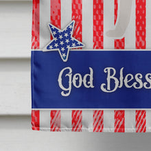 Load image into Gallery viewer, USA Patriotic Akita Flag Canvas House Size BB3372CHF