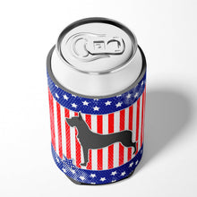 Load image into Gallery viewer, USA Patriotic Great Dane Can or Bottle Hugger BB3375CC