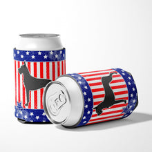 Load image into Gallery viewer, USA Patriotic Great Dane Can or Bottle Hugger BB3375CC