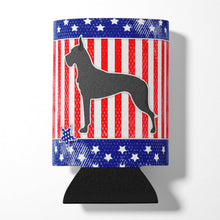 Load image into Gallery viewer, USA Patriotic Great Dane Can or Bottle Hugger BB3375CC