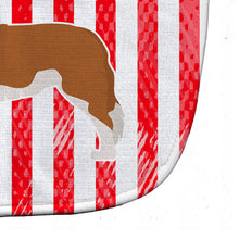 Load image into Gallery viewer, USA Patriotic Saint Bernard Baby Bib BB3376BIB
