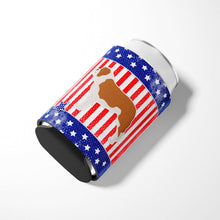 Load image into Gallery viewer, USA Patriotic Saint Bernard Can or Bottle Hugger BB3376CC