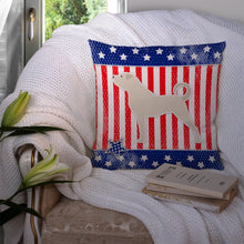 Load image into Gallery viewer, USA Patriotic Anatolian Shepherd Throw Pillow - 14x14 Decorative Pillow – Art for Your Home &amp; Patio BB3377PW1414