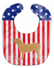 Load image into Gallery viewer, USA Patriotic Fila Brasileiro Baby Bib BB3379BIB