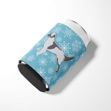 Load image into Gallery viewer, Winter Snowflake English Setter Can or Bottle Hugger BB3481CC