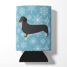 Load image into Gallery viewer, Winter Snowflake Dachshund Can or Bottle Hugger BB3482CC