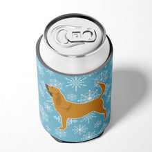 Load image into Gallery viewer, Winter Snowflake Bloodhound Can or Bottle Hugger BB3484CC