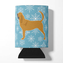 Load image into Gallery viewer, Winter Snowflake Bloodhound Can or Bottle Hugger BB3484CC