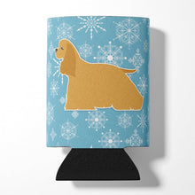 Load image into Gallery viewer, Winter Snowflake Cocker Spaniel Can or Bottle Hugger BB3486CC