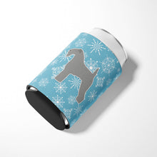 Load image into Gallery viewer, Winter Snowflake Kerry Blue Terrier Can or Bottle Hugger BB3492CC