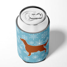 Load image into Gallery viewer, Winter Snowflake Irish Setter Can or Bottle Hugger BB3493CC